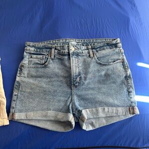 Old Navy OG High Rise Jean Shorts